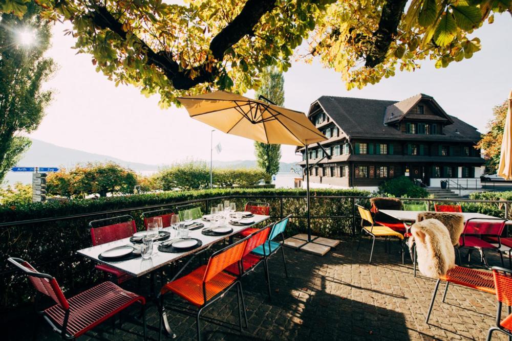 The Boutique Gasthaus Engel Walchwil 外观 照片